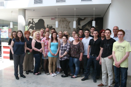 Preisträger der Bundeszentrale für politische Bildung zu Besuch bei der FSK am 24. Mai 2012 in Wiesbaden