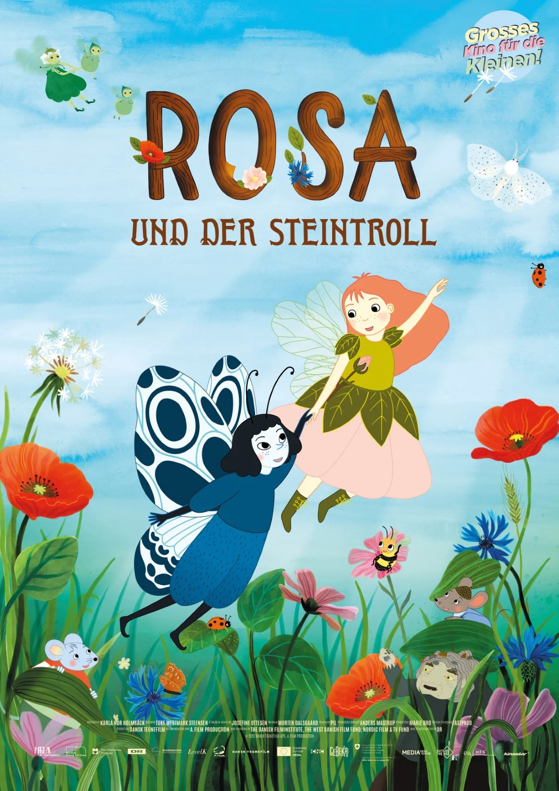 Filmplakat: Rosa und der Steintroll